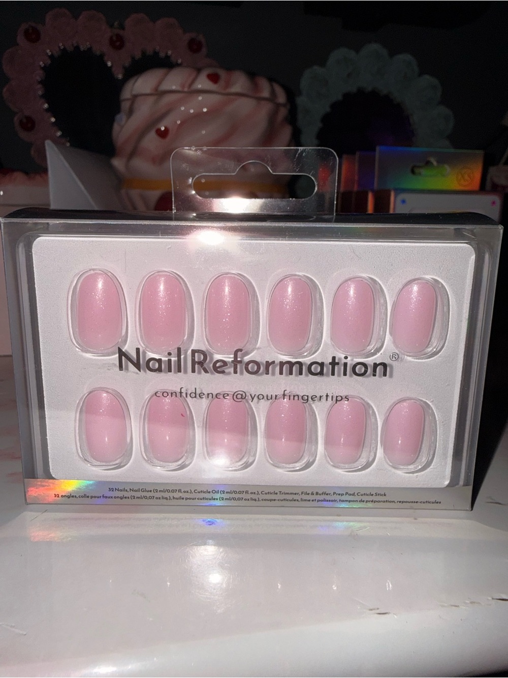 Nail Reformation Pink Press-On Nails - Soft Pink Set